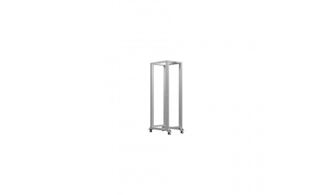 OPEN RACK 19" 42U 600X1000 GREY LANBERG (FLAT PACK)