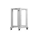 OPEN RACK 19" 18U 600X800 GREY LANBERG
