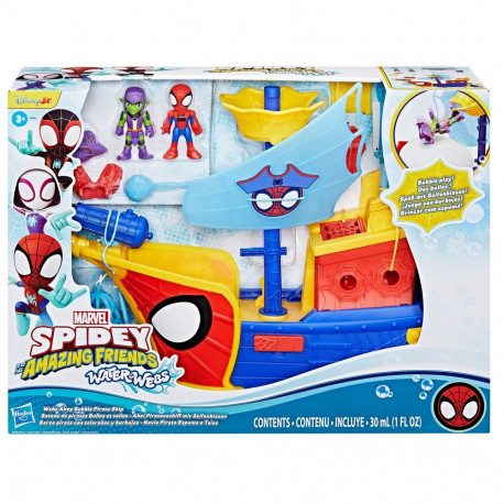 SPIDER-MAN mängukomplekt Webs Ahoy Bubble Ship