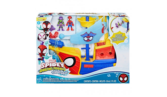 SPIDER-MAN mängukomplekt Webs Ahoy Bubble Ship