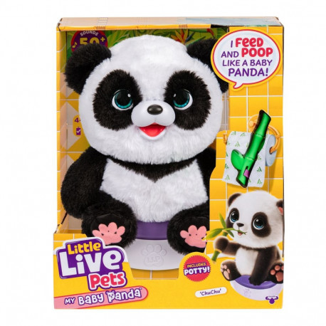 LITTLE LIVE PETS interactive plush toy My Baby Panda, 25 cm
