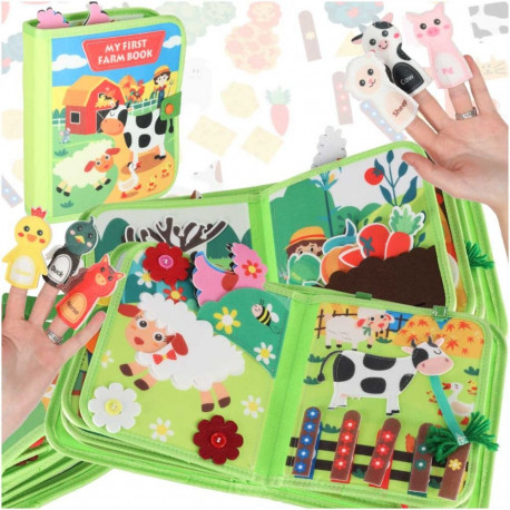 Sensoorselt õpetlik manipulatiivne talu vihik