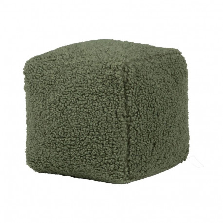 Pillow LARRY cube, 25x25x25cm, green