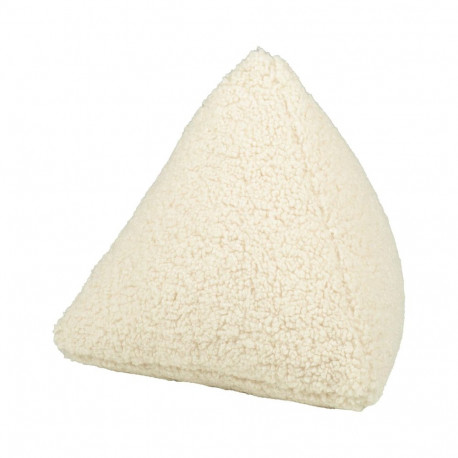 Padi LARRY tetraeeder, 32x32x32cm, naturaalvalge, 100% polüester, kangas 464