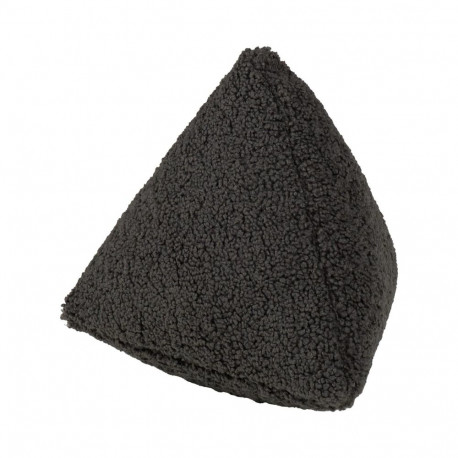 Pillow LARRY tetrahedron, 32x32x32cm, grey