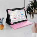 BLUN universal case for tablets 8" (UNT) pink