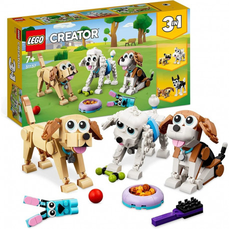 LEGO 31137 Creator 3in1 Cute Dogs Construction Toy