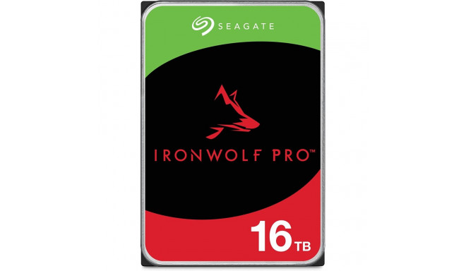 IronWolf Pro NAS-kõvaketas 16TB CMR SATA 6Gb/s 3,5"