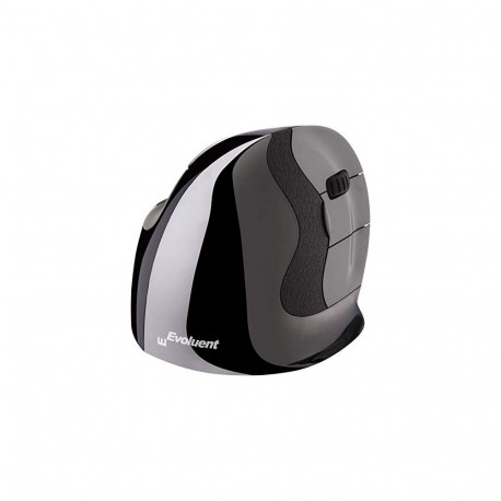 VerticalMouse D (schwarz/silber, Medium, RH)