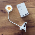 Wireless reading lamp LED, black + microUSB cable