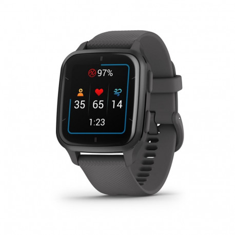 Garmin Venu Sq2 36mm tumehall/kiltkivihall