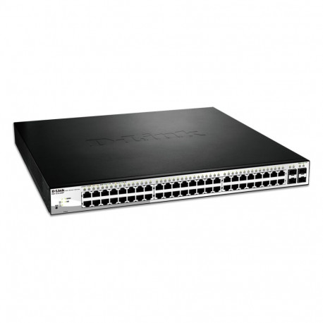 D-Link hallatav lüliti DGS-1210-52MP L2 Gigabit Ethernet 10/100/1000 Full duplex PoE