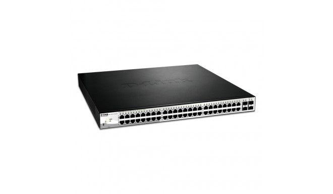 D-Link DGS-1210-52MP - Managed - L2 - Gigabit Ethernet (10/100/1000) - Full duplex - Power over Ethe