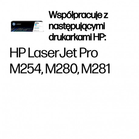 HP LaserJet tonerkassett 203A originaal, tsüaan