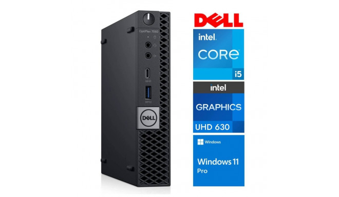 DELL 7060 Micro i5-8500T 16GB 1TB SSD M.2 NVME WIN11Pro