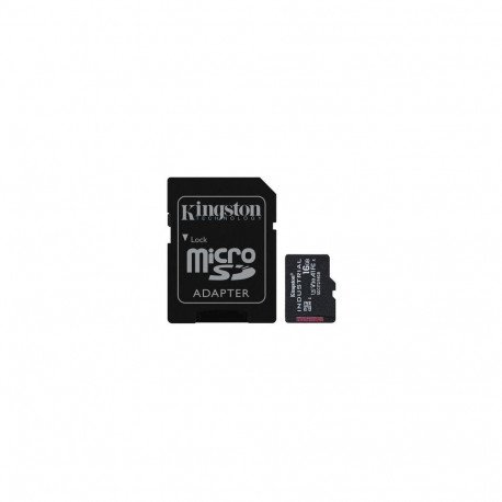 Kingston Technology 16GB microSDHC Industrial C10 A1 pSLC Card + SD Adapter