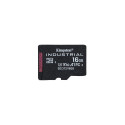 Kingston Technology 16GB microSDHC Industrial C10 A1 pSLC Card + SD Adapter