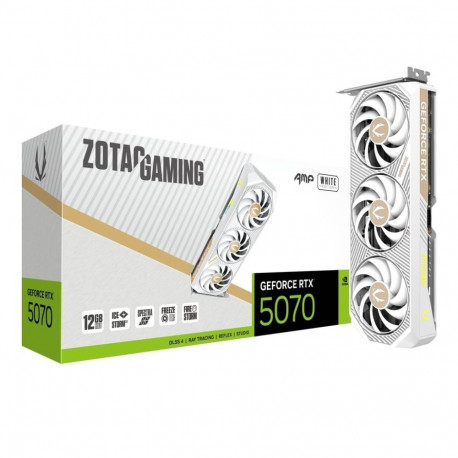 GeForce RTX 5070 AMP 12GB GDDR7 192bit 3DP/HDMI valge graafikakaart