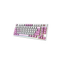 Gaming keyboard Forge GK600 TKL W Violet US