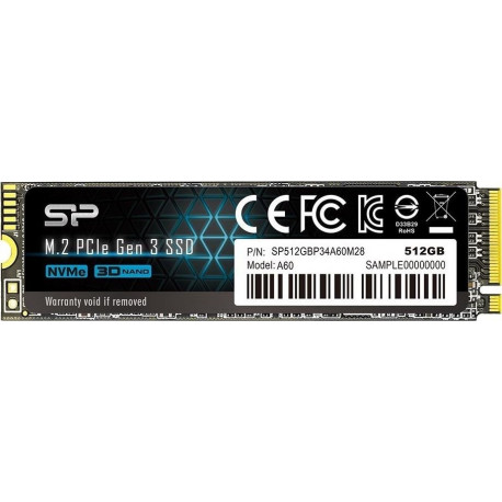 SSD drive A60 512GB M.2 PCIe 2200/1600 MB/s NVMe