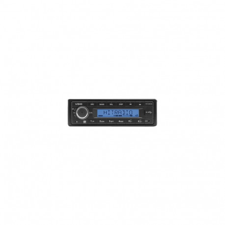 VDO TR712UB-BU FM RDS tuuner USB/AUX/BT lühike pesa