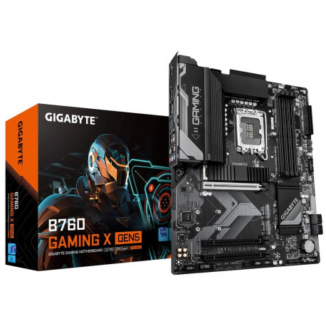 Gigabyte B760 GAMING X GEN5 emaplaat Intel protsessoripere LGA1700 protsessoripesa DDR5 toetatud kõv