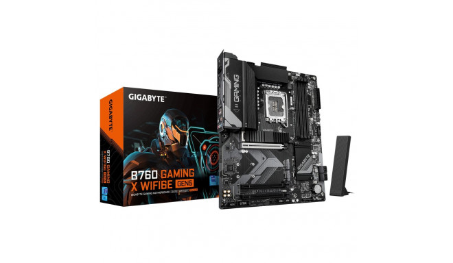 Gigabyte B760 G X WF6E GEN5 | protsessoripere Intel | protsessoripesa LGA1700 | DDR5 | toetatud kõva