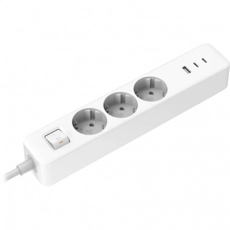 Xiaomi 20W Power Strip (2C1A) EU | Sockets quantity 3