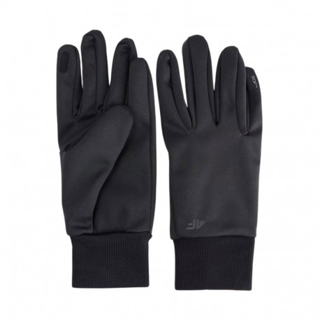 Rękawiczki 4F U183 głęboka czerń 4FWMM00AFGLU183 20S M