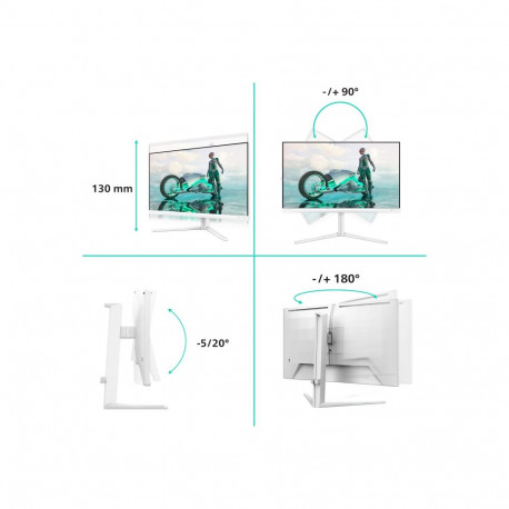 PHILIPS 27M2N3501PA/00 27-tolline 2560x1440 1ms 2xHDMI DP