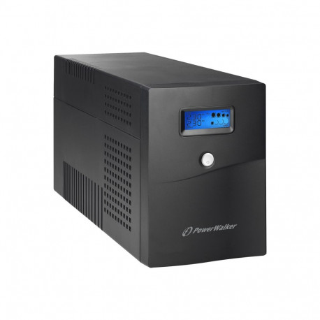 POWERWALKER UPS line-interactive 3000VA SCL 4x Schuko RJ11/RJ45 sisend/väljund USB LCD