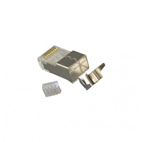 Network Cable Connector - RJ45 Modular Plug for FTP CAT7, 8 pins, 20 Pcs