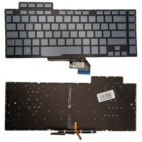 Laptop Keyboard - ASUS StudioBook H500GV US Backlit Black