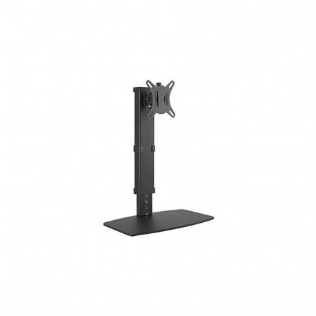 Monitor Stand - Single-Monitor 17"-32" Tool-Free Height Adjustment Black