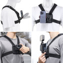 Action Camera Mount - Ulanzi CM028 Go-Quick II Chest Strap with Magnetic Release