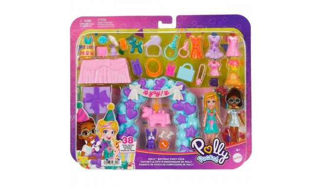 Zestaw figurek polly pocket urodzinowe przyjęcie