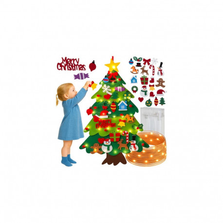 Choinka filcowa LED Kruzzel 26548