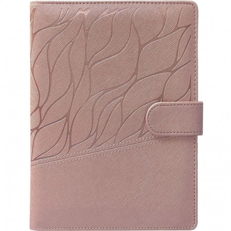 Boss A5 Nädal, horisontaal, beežikasroosa, spiraalköide, Fashion kaantega 2026a.