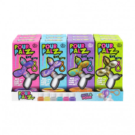 Pour Palz DIY Mini Balloon Dog w/keychain