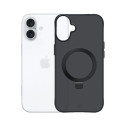 3mk Smoke Case Mag&Stand for iPhone 17 - black
