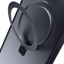 3mk Smoke Case Mag&Stand for iPhone 17 - black
