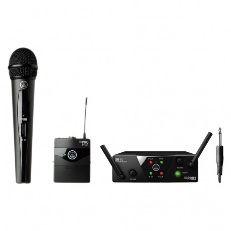 AKG WMS40 Mini2 Mix juhtmevaba mikrofonikomplekt