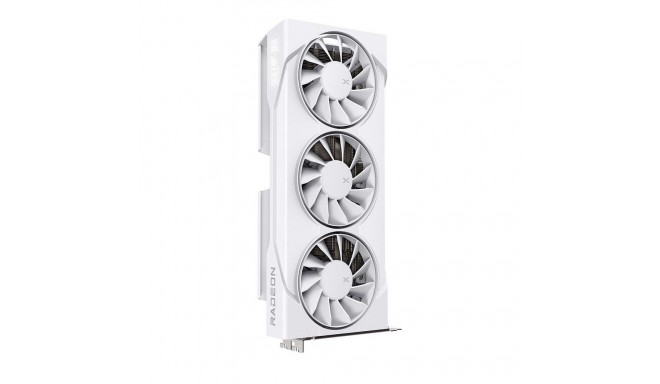 XFX Swift AMD Radeon RX 9060 XT OC valge kolme ventilaatoriga mänguri versioon 16GB