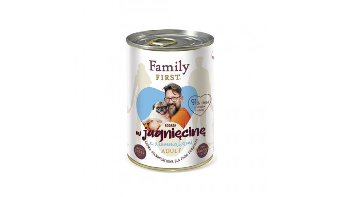 FAMILY FIRST Adult Lamb with potato - Wet dog food - 400 g