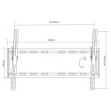 MACLEAN MC-605 teleri seinakinnitus 32-80" MACLEAN MC-605 MAX VESA 600x400 55kg