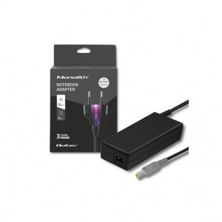 Qoltec 50093 power adapter/inverter 90 W Black