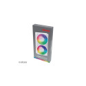 Akasa VEGAS A24 Computer case, Processor Fan 12 cm White 1 pc(s)