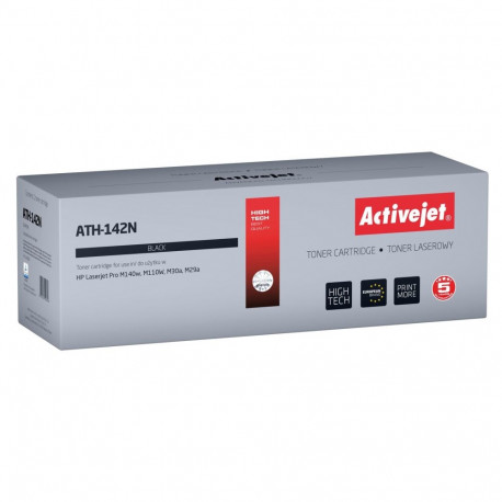 Activejet ATH-142N toner for HP printer, Replacement HP 142A HP142A W1420A; Supreme; 950 pages; blac