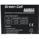 Green Cell AGM02 UPS aku suletud pliiaku (VRLA)