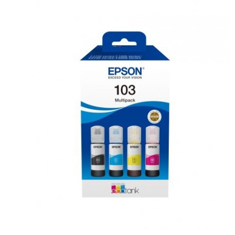 Epson C13T00S64A tindikassett 4 tk originaal must, tsüaan, magenta, kollane